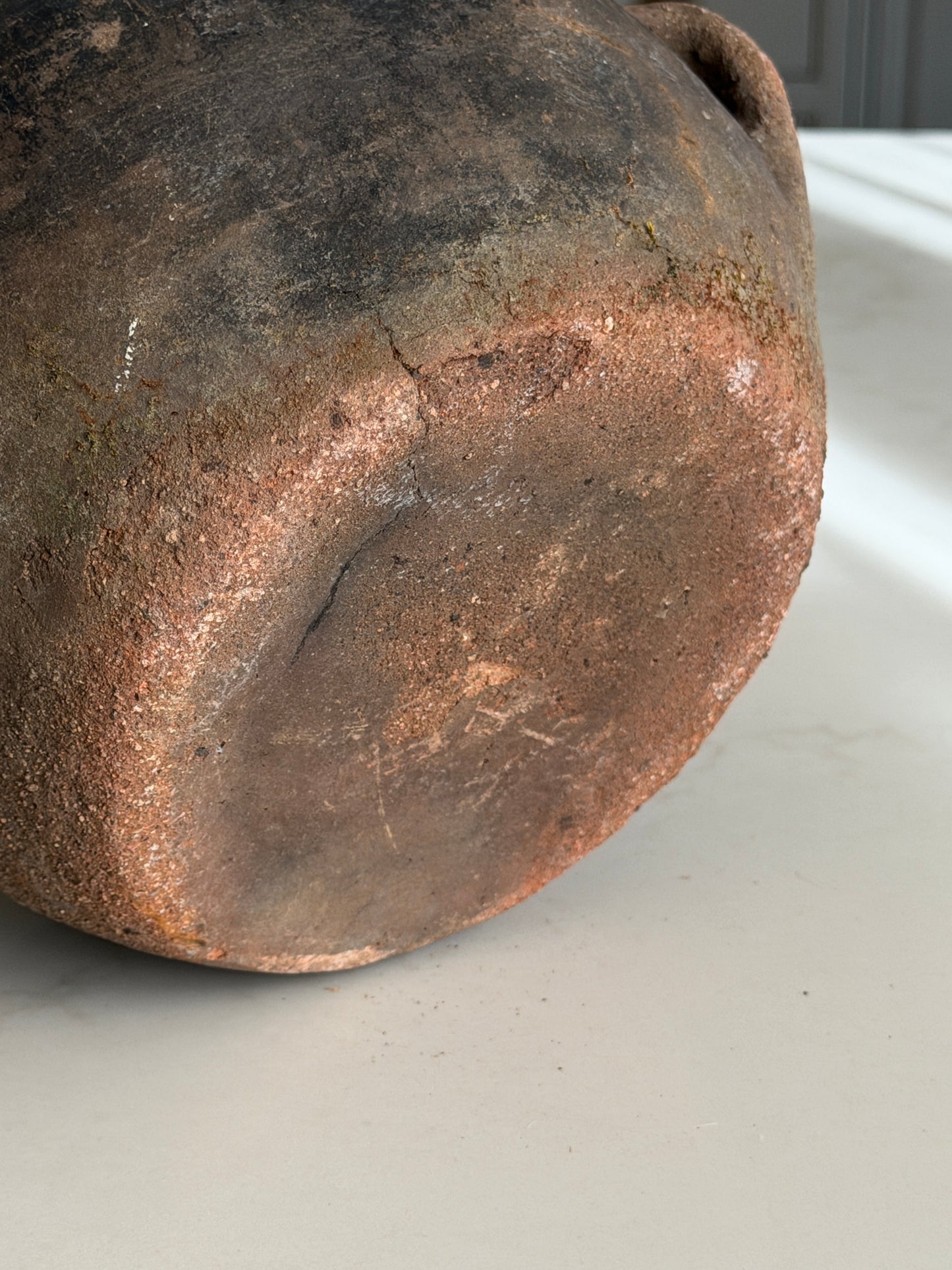 Small Black Turkish Terracotta Pot