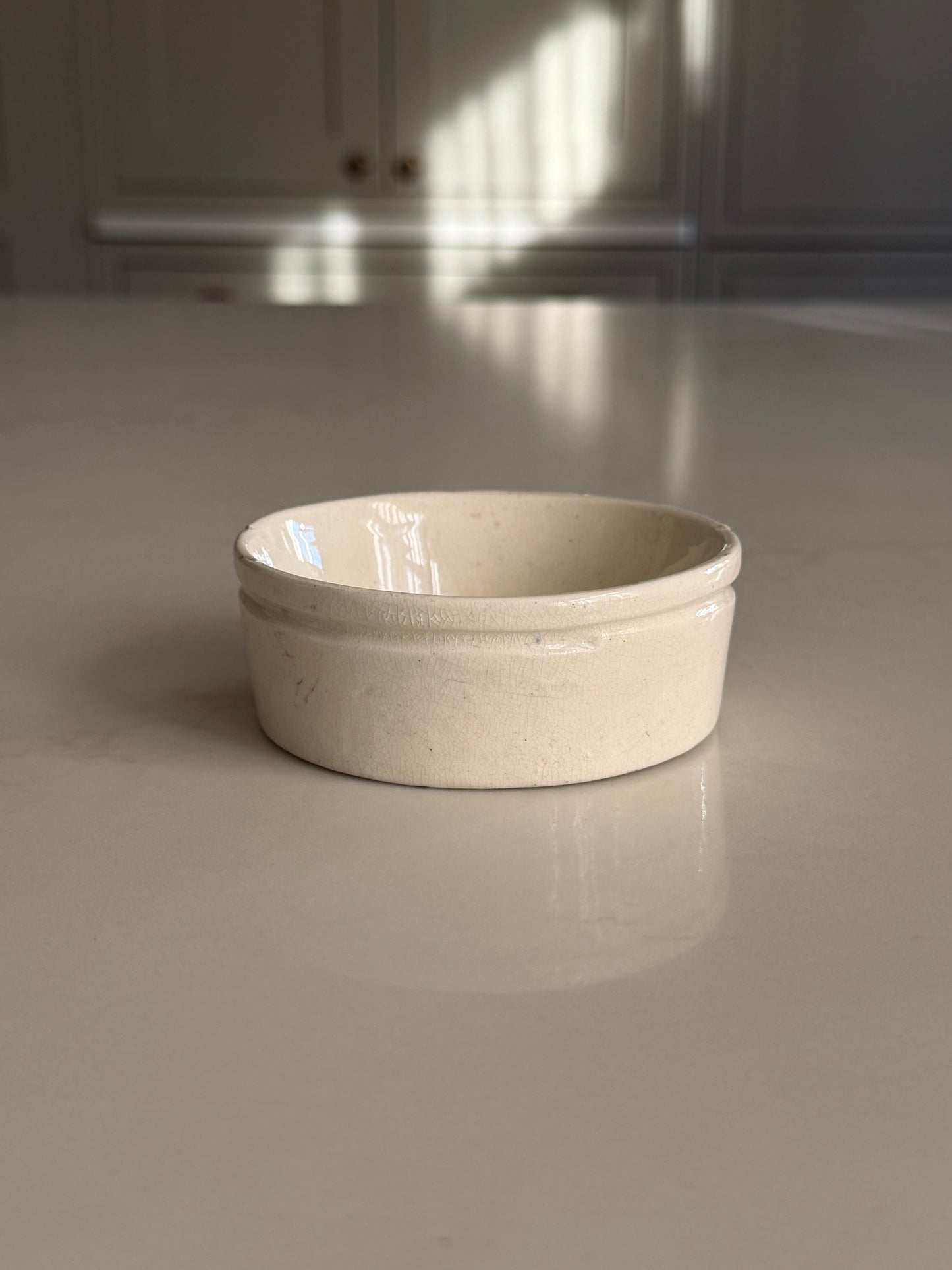 Small White Victorian Stoneware Dishes