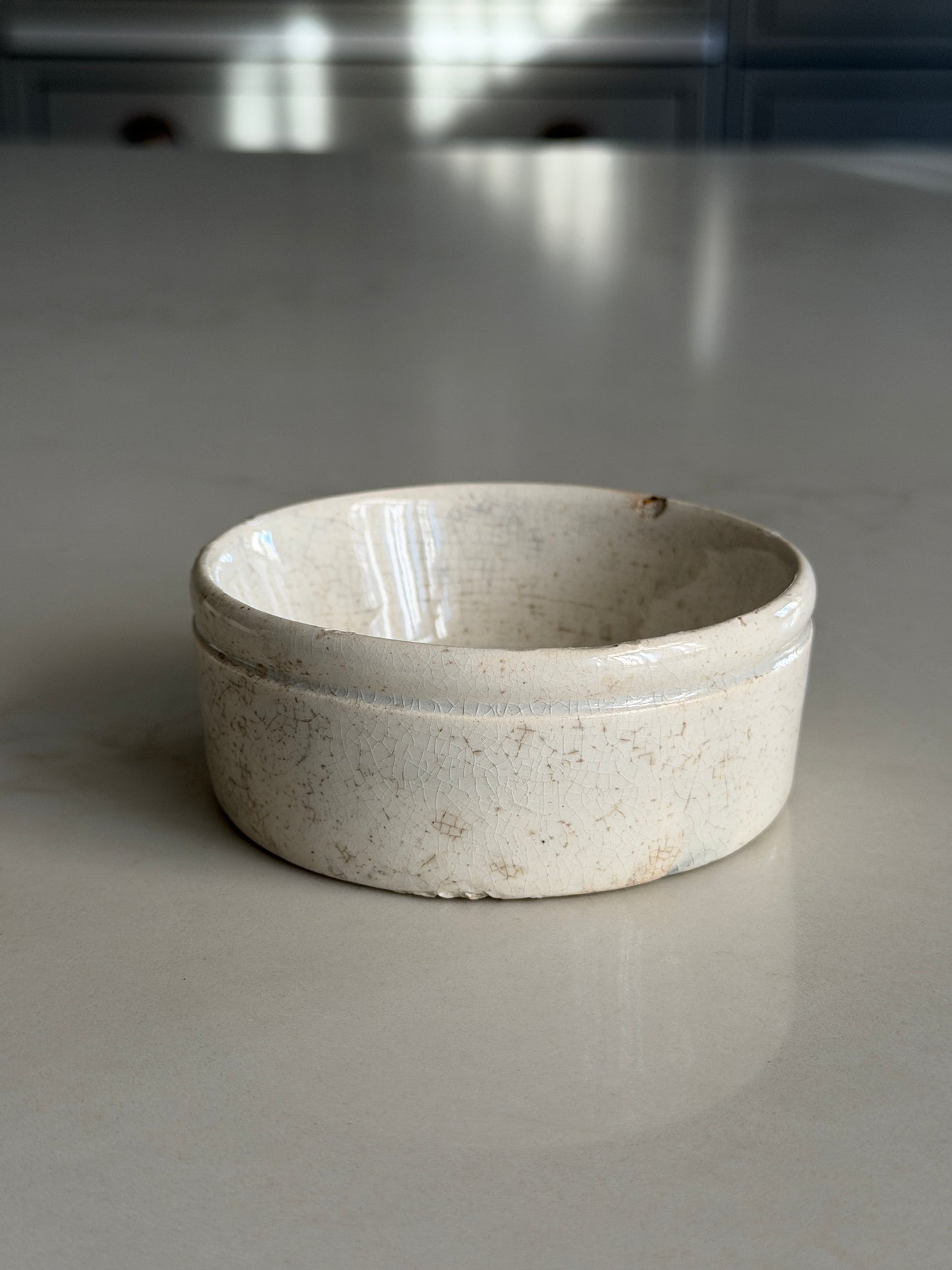 Small White Victorian Stoneware Dishes