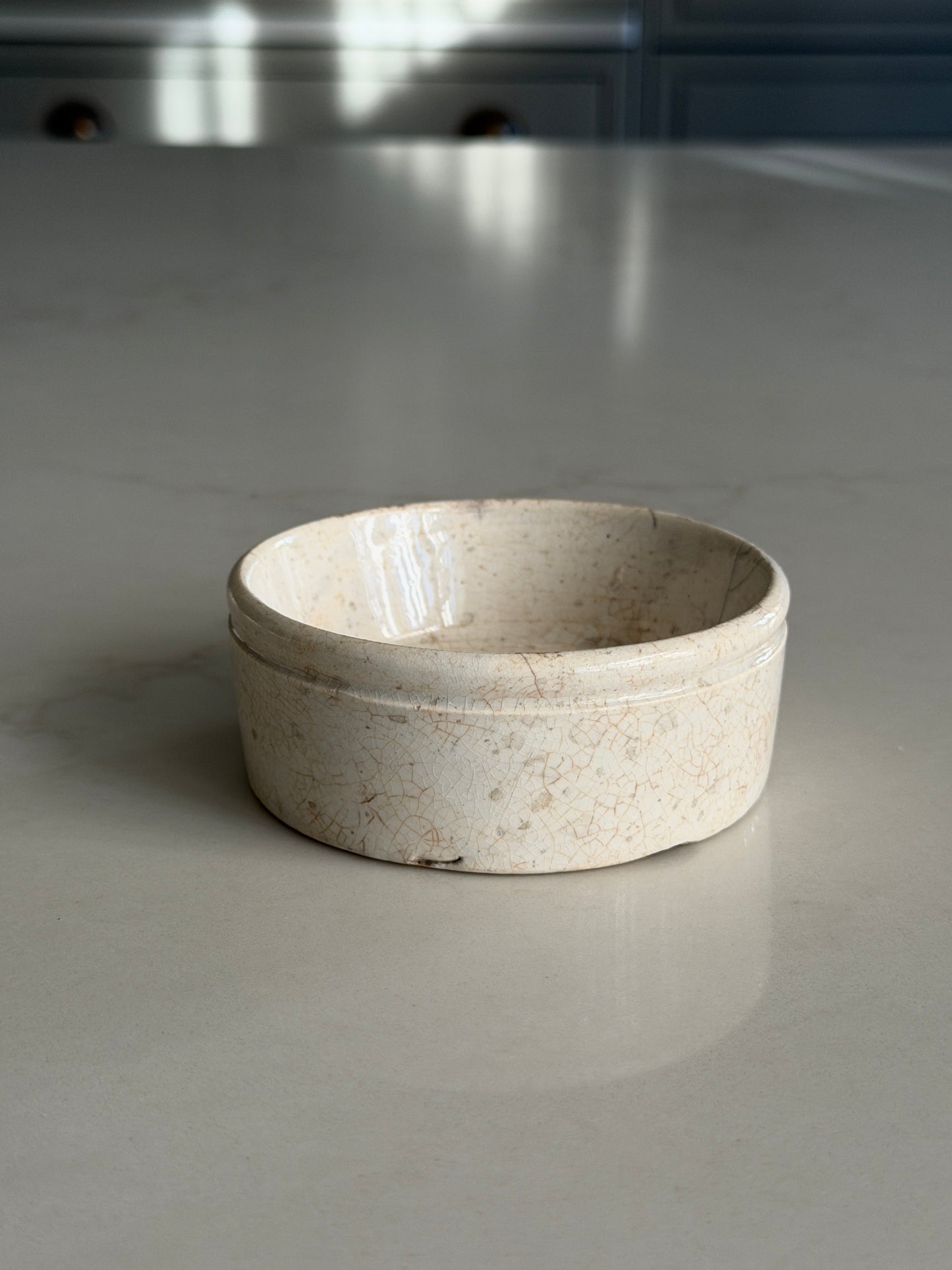 Small White Victorian Stoneware Dishes