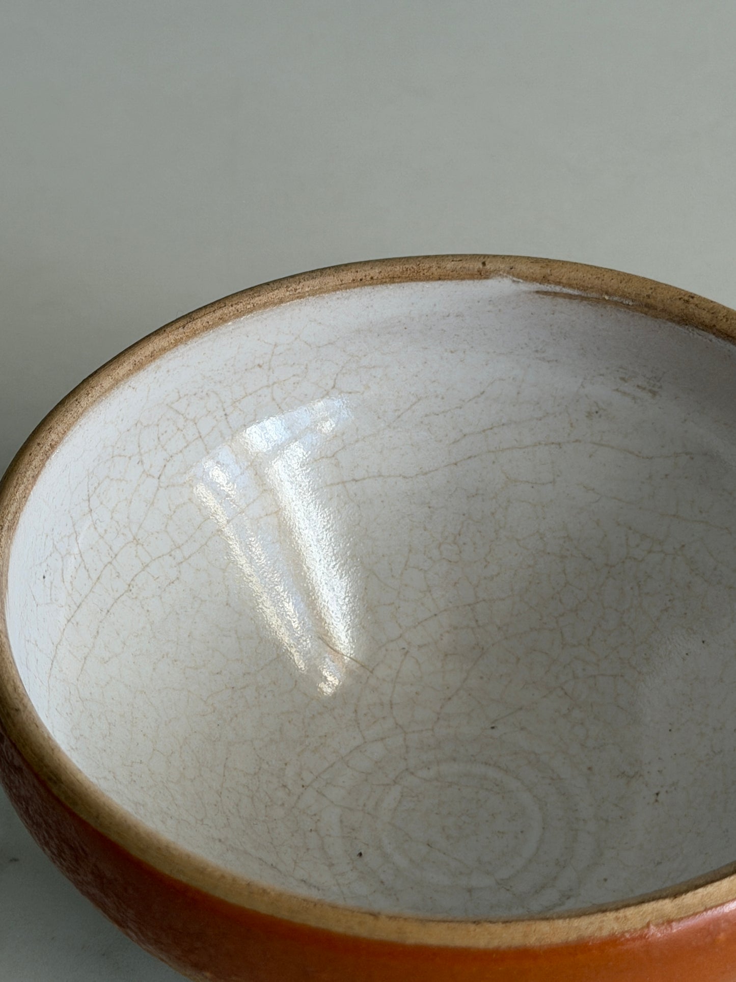 Small French Grès Earthenware Bowl