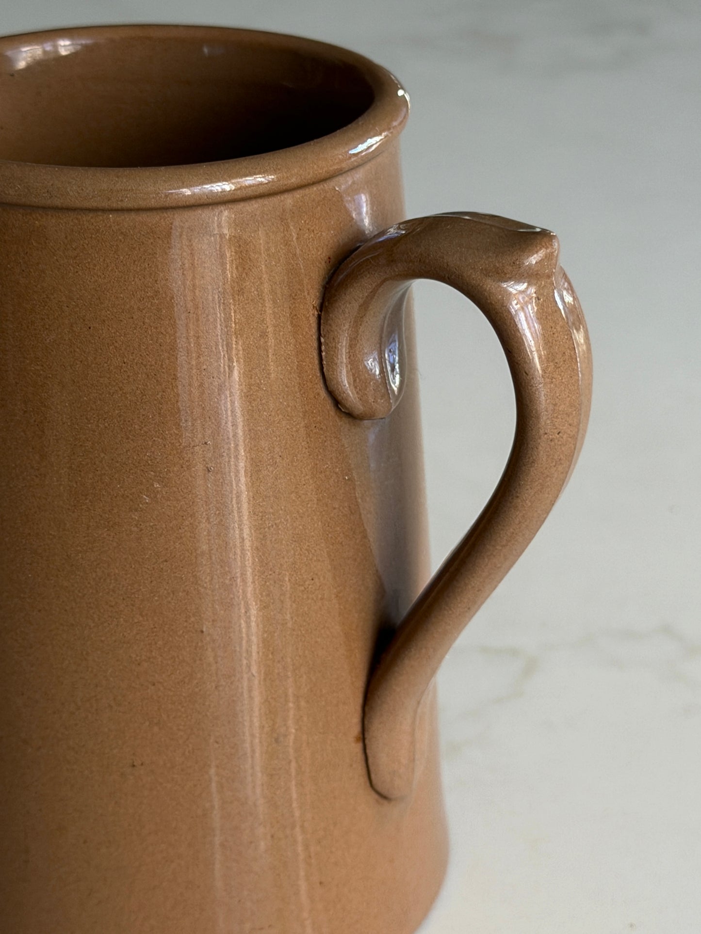 Antique Brown Creamer Jug
