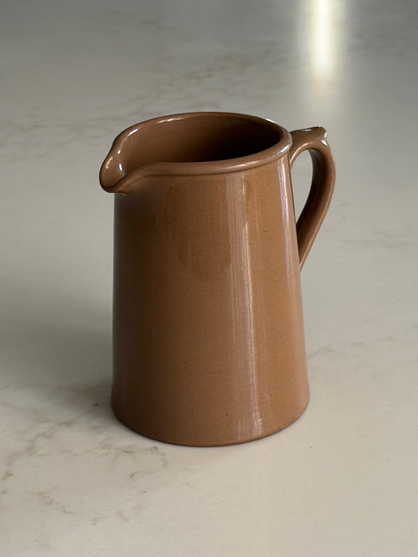 Antique Brown Creamer Jug