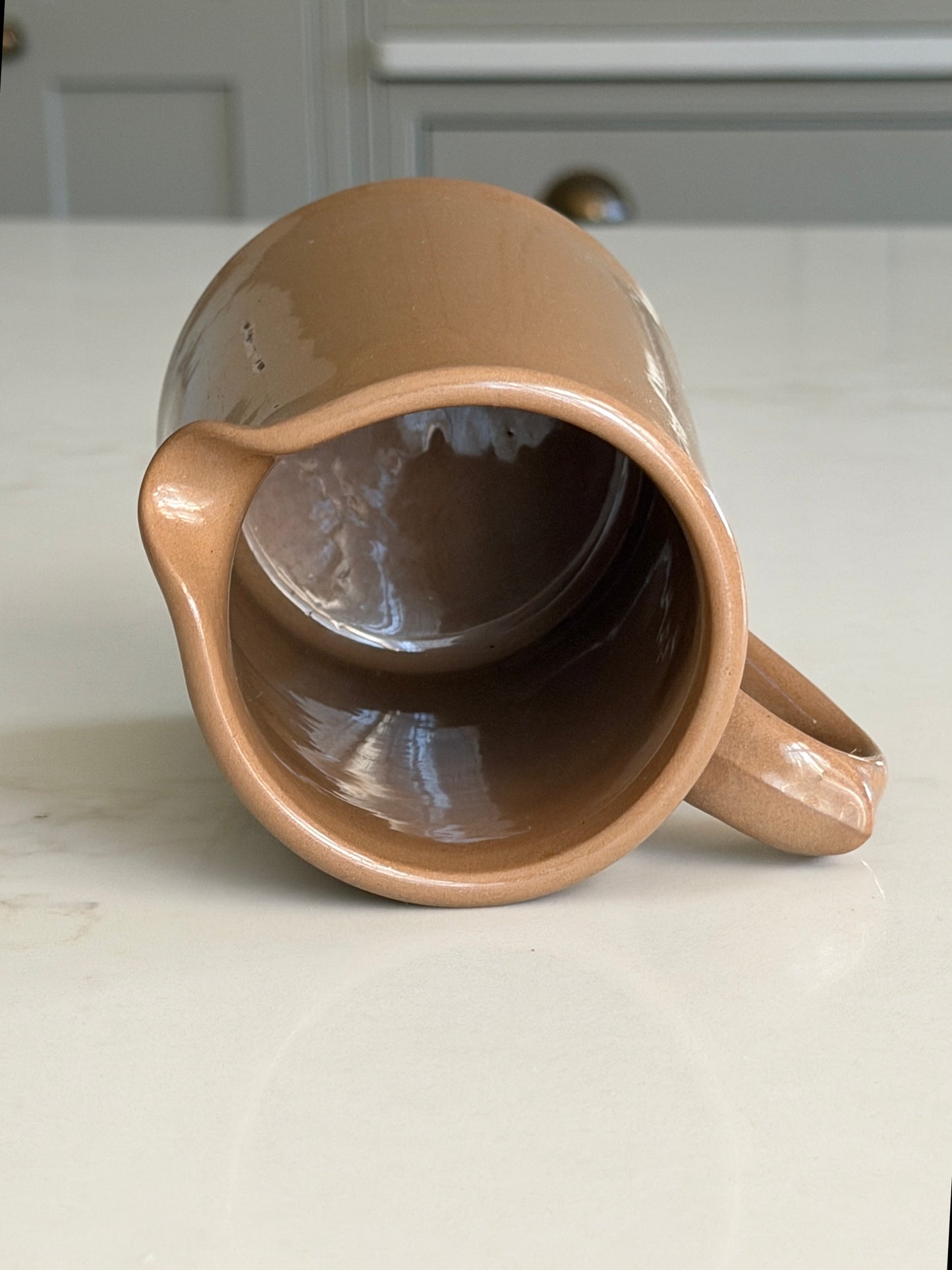 Antique Brown Creamer Jug