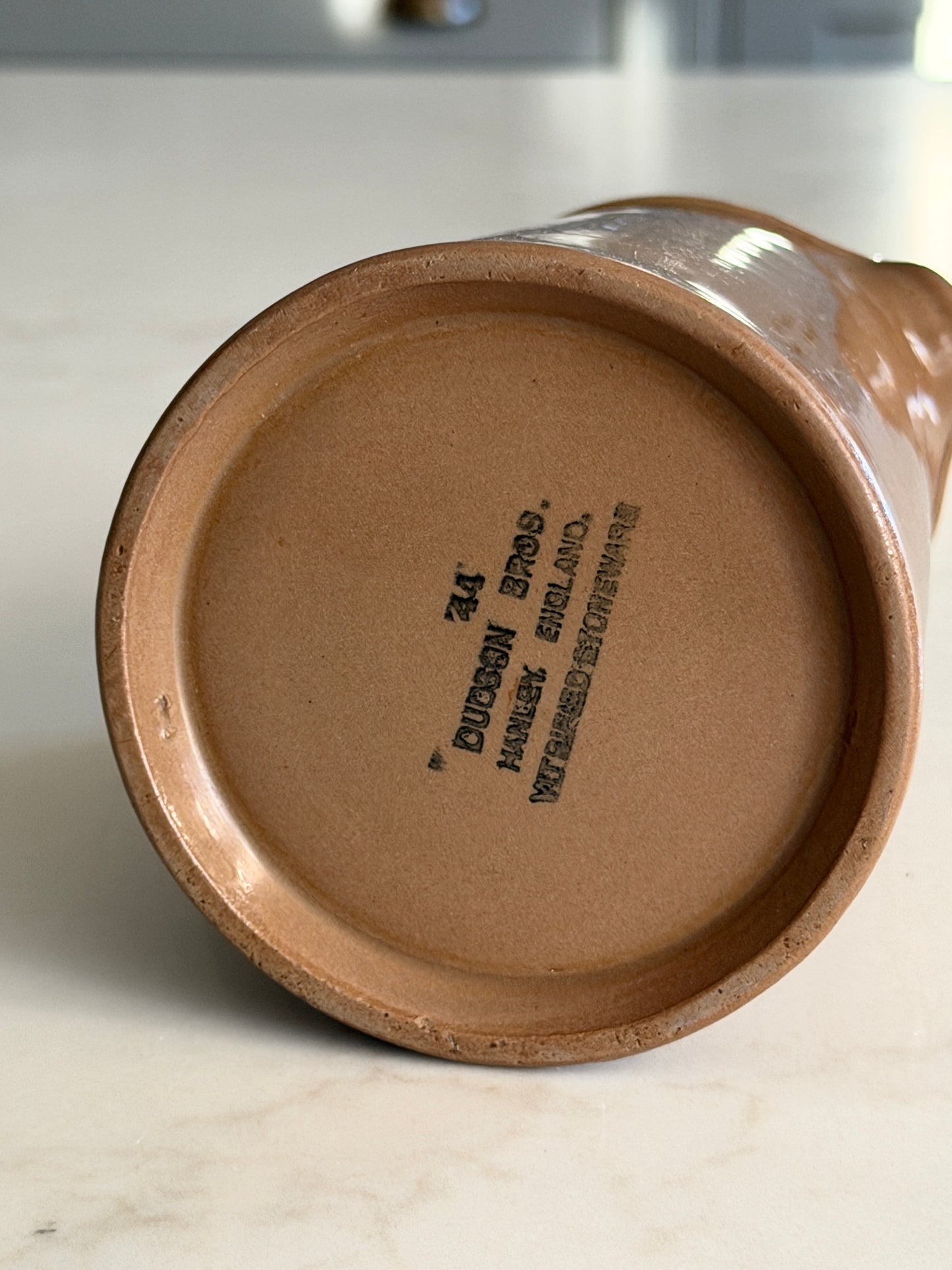 Antique Brown Creamer Jug