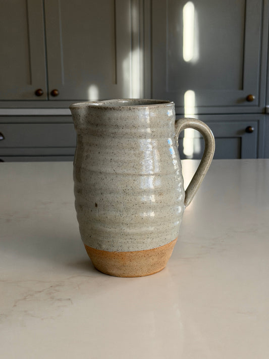 Large Grey Studio Pottery Jug