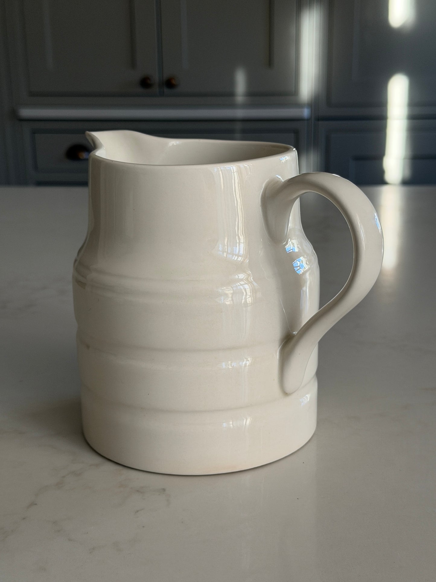 White Farmhouse Jug