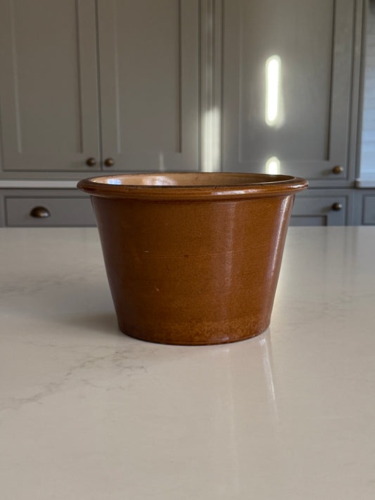 Brown Baking Bowl