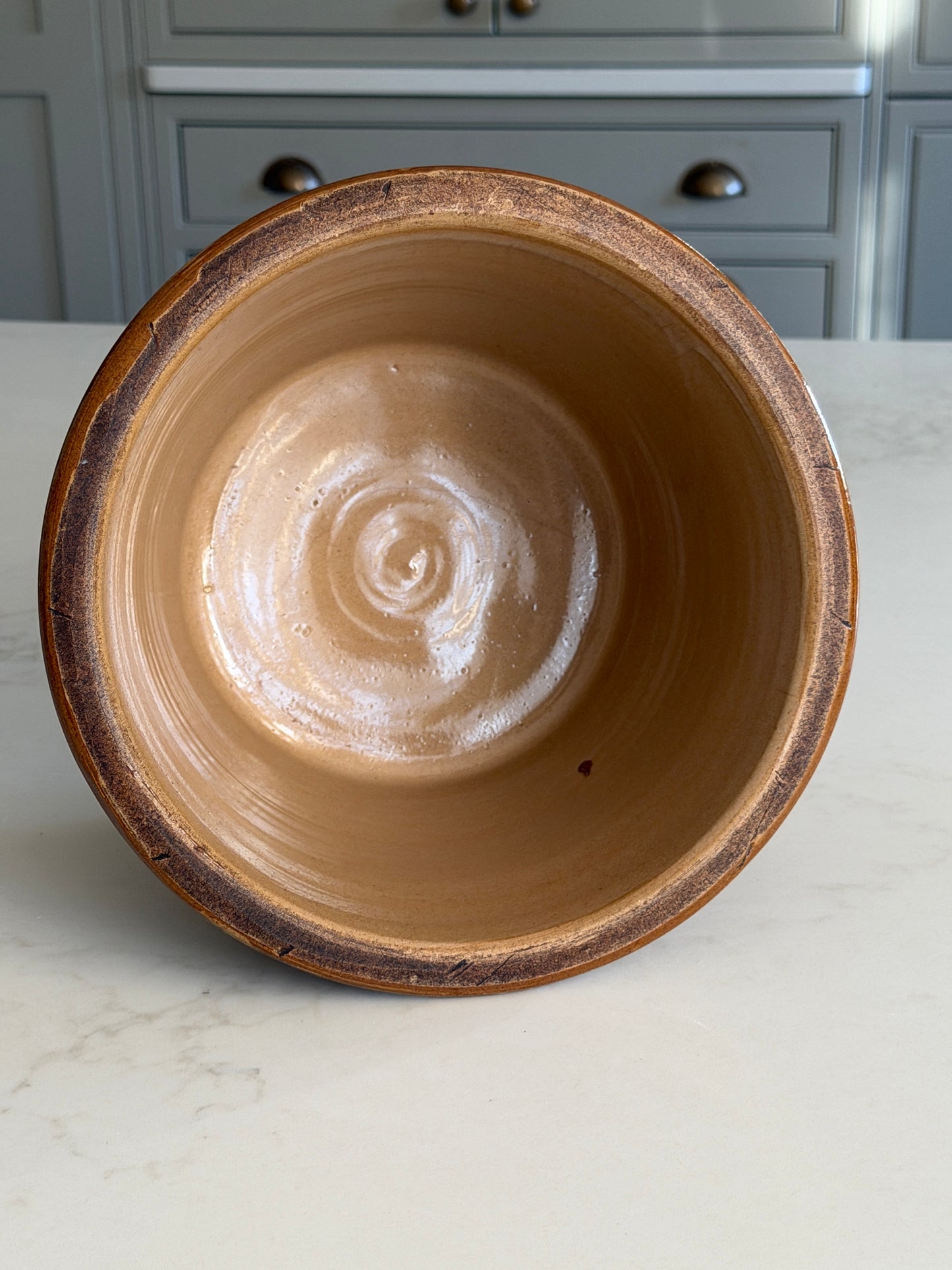 Brown Baking Bowl