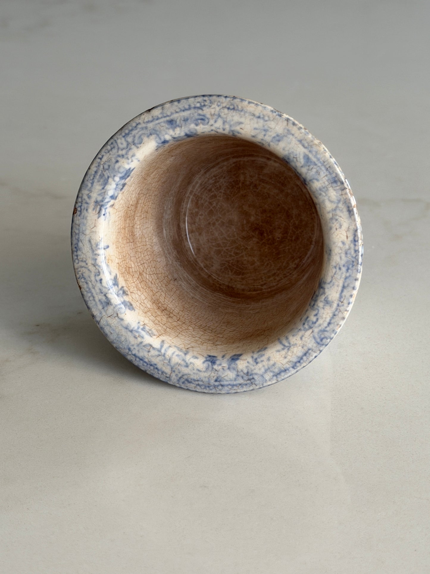 XS Blue & White Floral Ceramic Pot