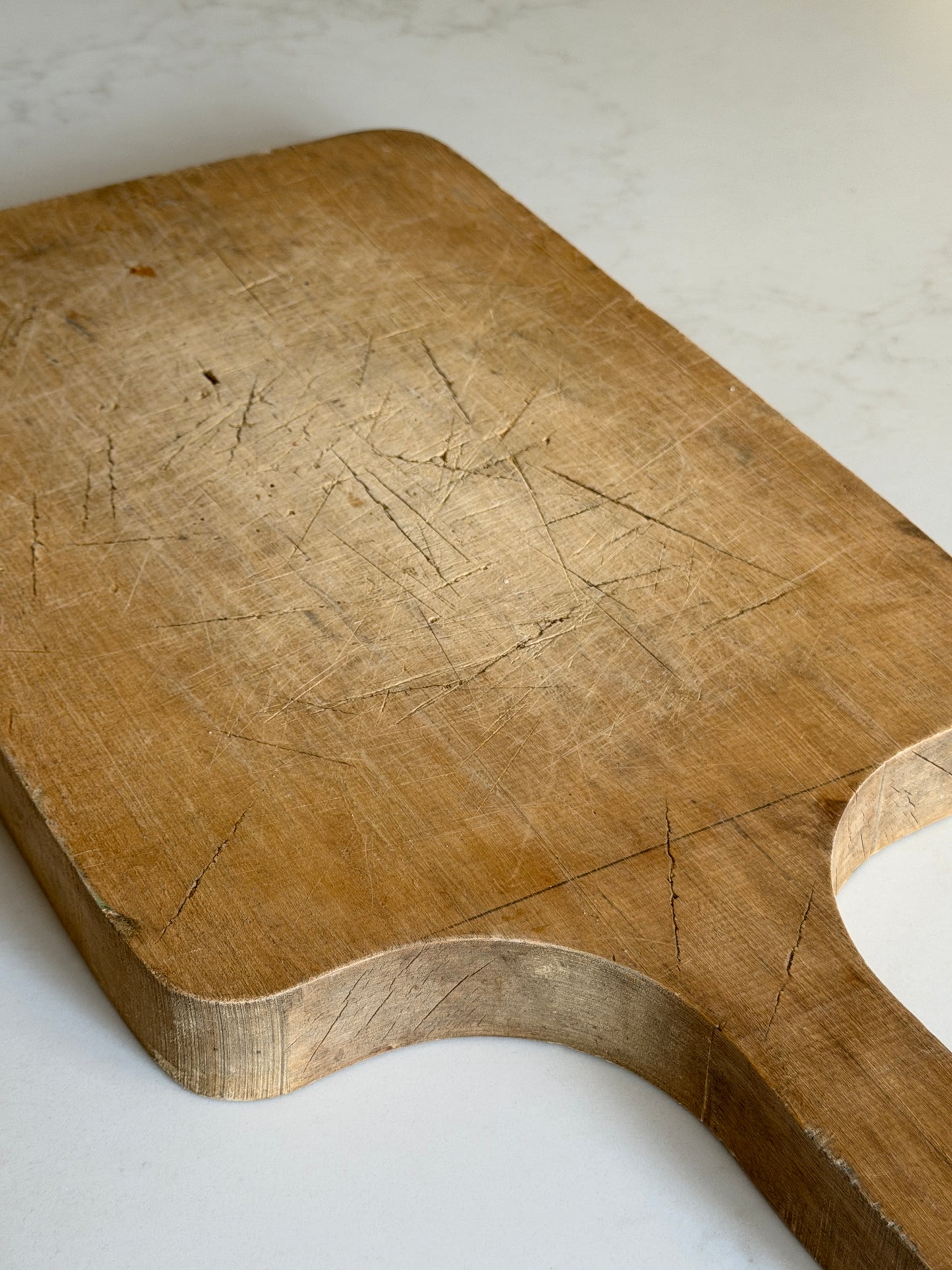 Large French Wooden Chopping Board