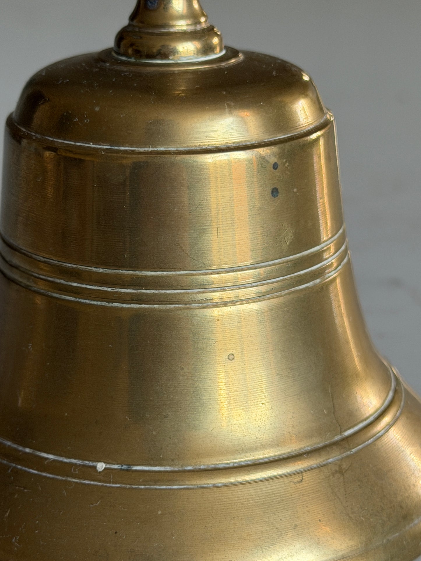Large Antique Brass Bell