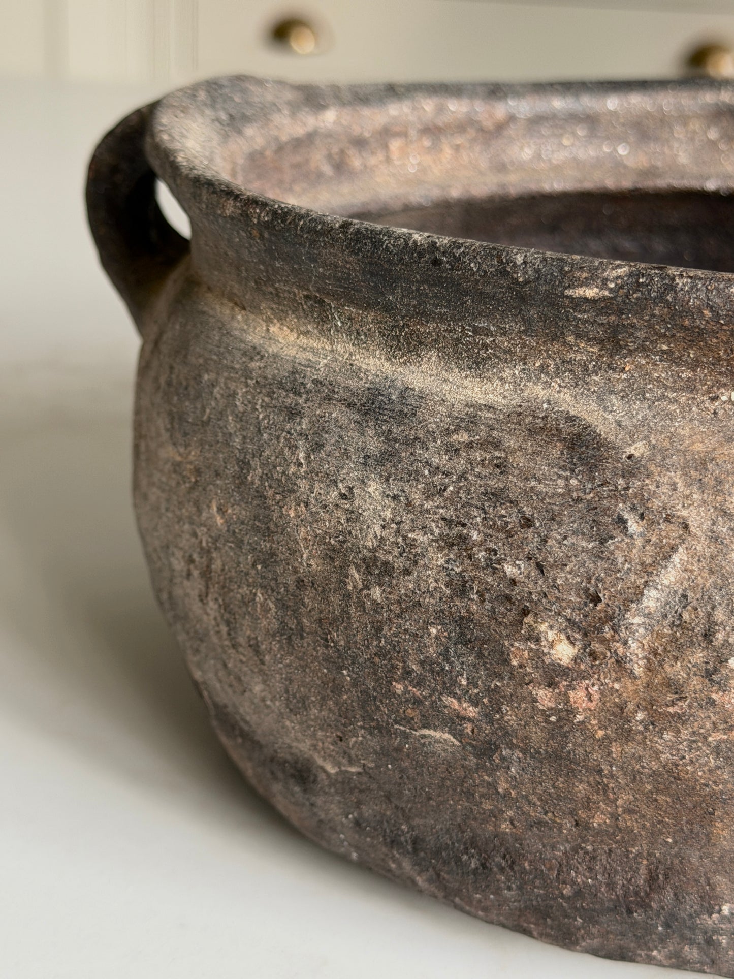 Small Black Syrian Pot