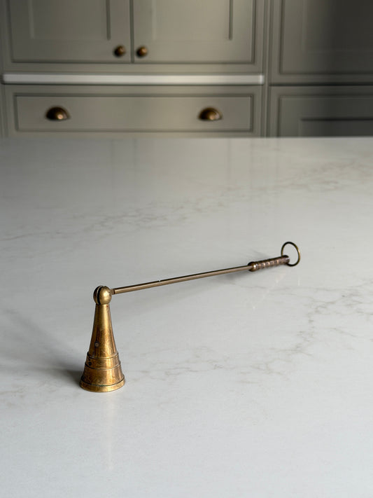 Brass Handled Candle Snuffer