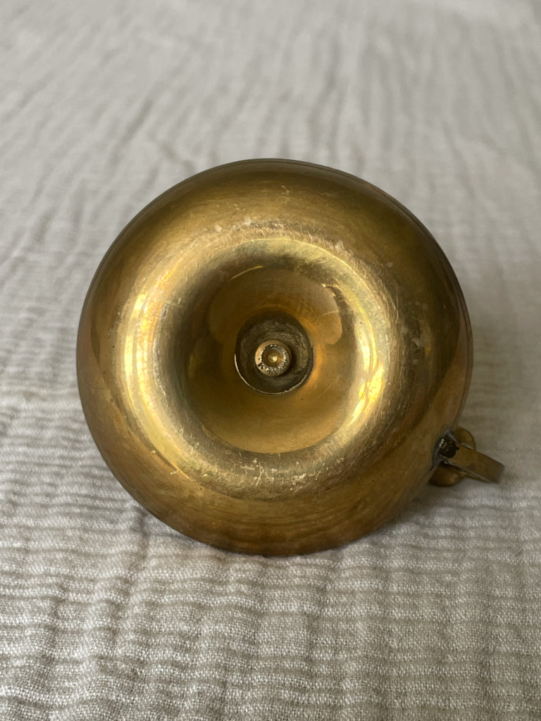 Vintage Brass Candlestick Holder with Handle
