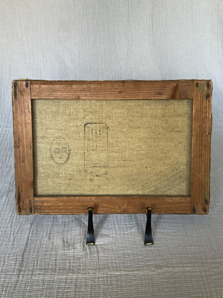 Vintage Landscape Oil Painting on Canvas