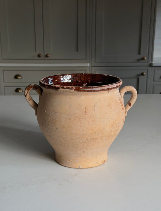 Brown Terracotta Confit Pot