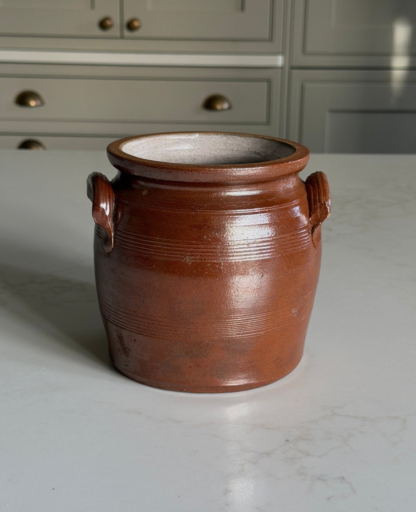 Mini Chocolate Brown French Confit Pot