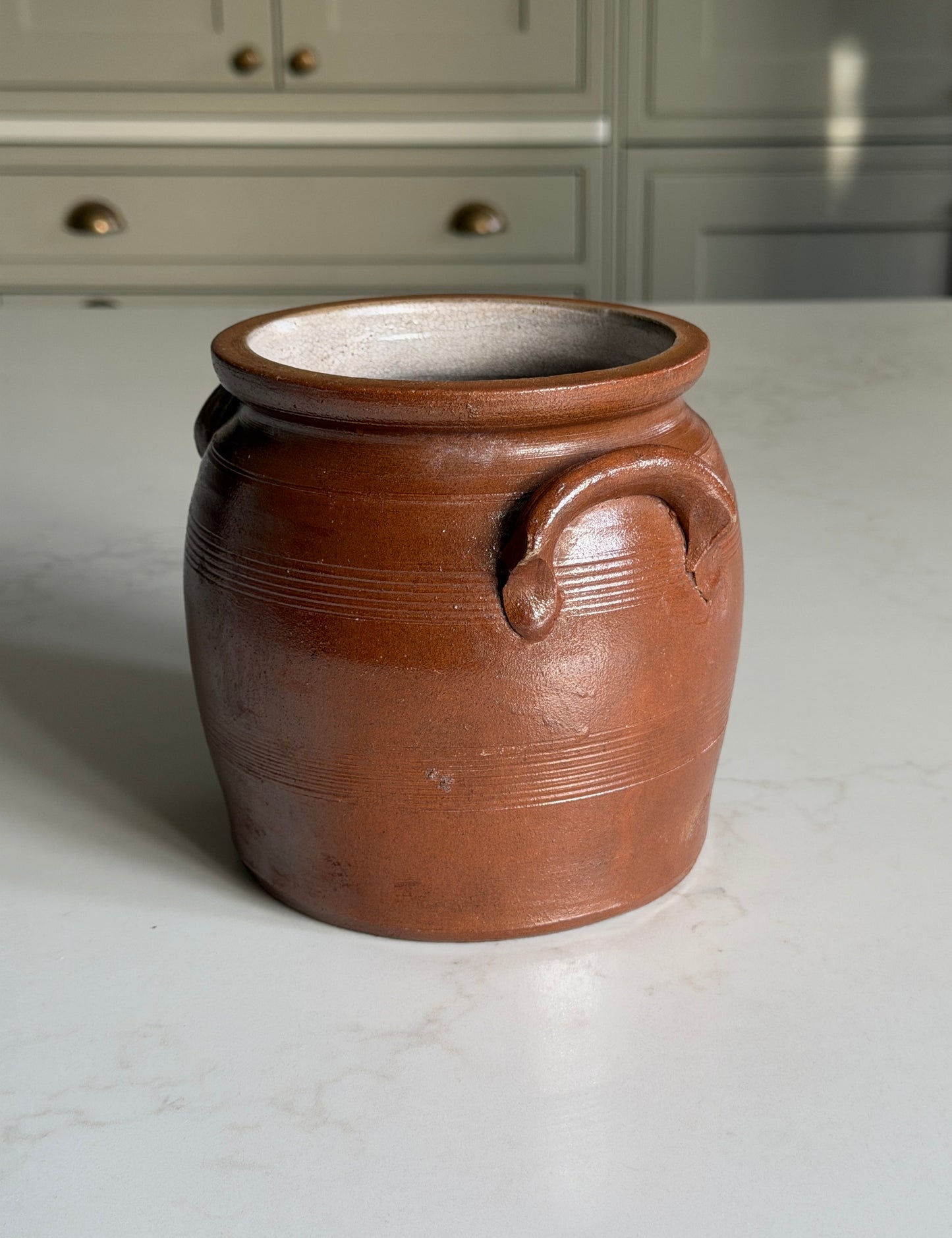 Mini Chocolate Brown French Confit Pot