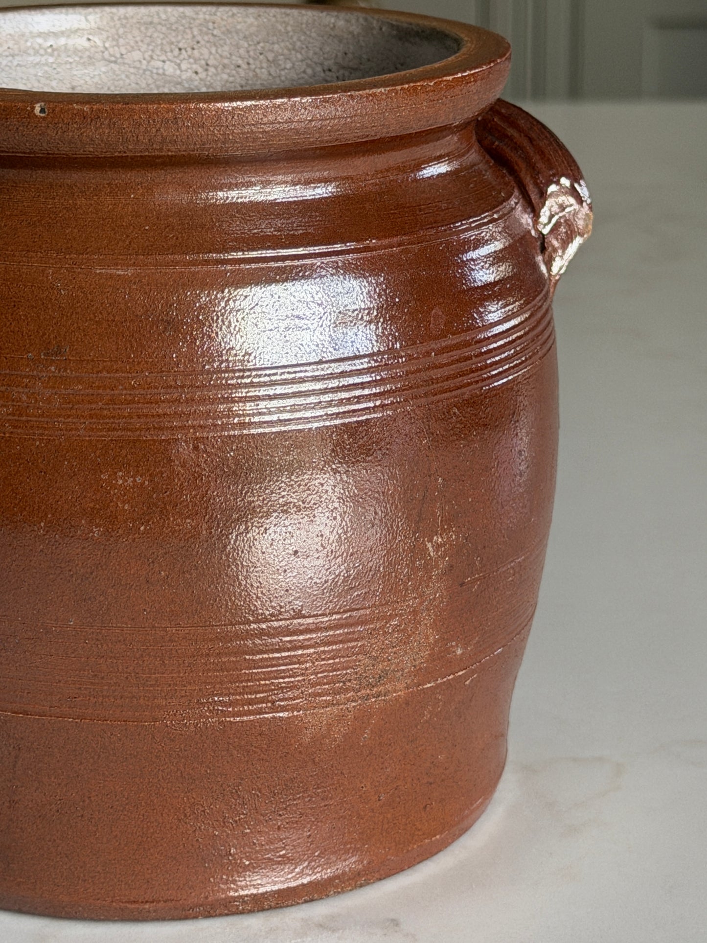 Mini Chocolate Brown French Confit Pot